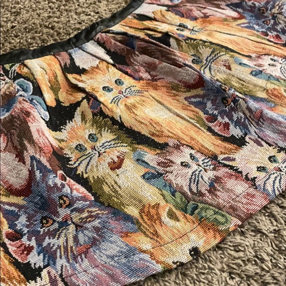 Vintage cat mini skirt - Picture 3 of 4